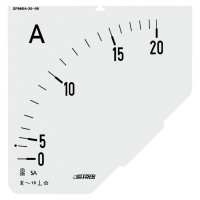 Шкала амперметра FRER ZF 20/5А В