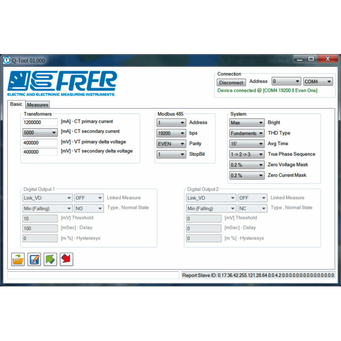 Аналізатор мережі модульний FRER NaNo 1-5 A RS485 100-400 В - MCUP0H005MCQ2O
