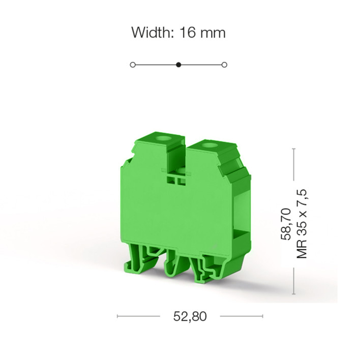 Клема Klemsan AVK Прохідна 35 мм - 0.0.0.3.04252