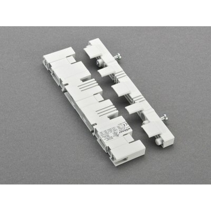 01272 Утримувач шин 3-полюсные + N + PE , 60 мм ,з торцевою кришкою