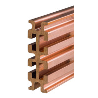 BR25P/2030C профільна мідна шина 30х100х2030 мм для систем розподілу до 2500А