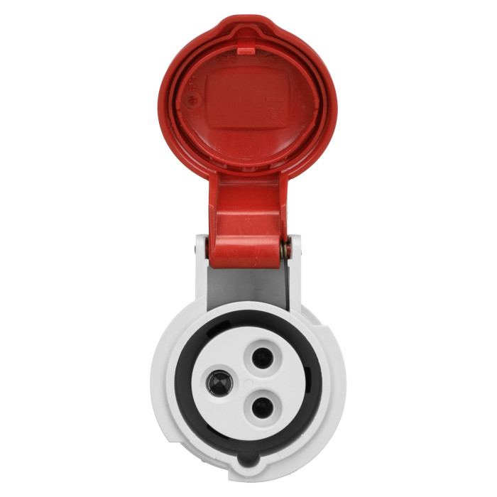 Розетка кабельна IDE MUNDIAL 2P+E 16A 380–415V IP44