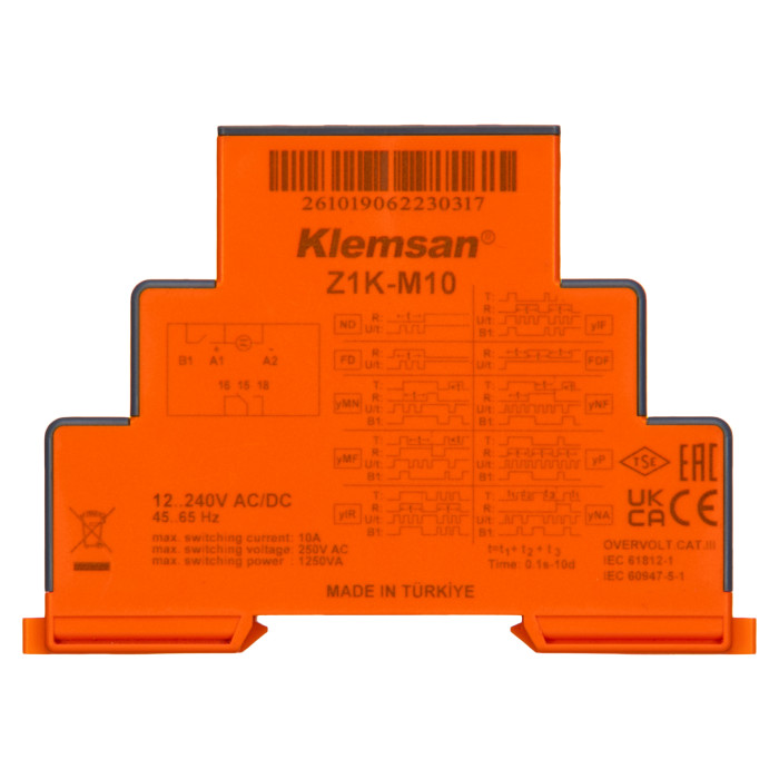 Реле часу Klemsan Z1K-M10