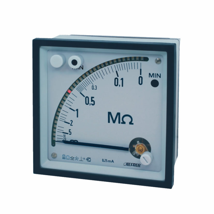 Мегомметр FRER X96MIC 90˚ 5МΩ 100÷400 В - X96MIC5M0XCQS