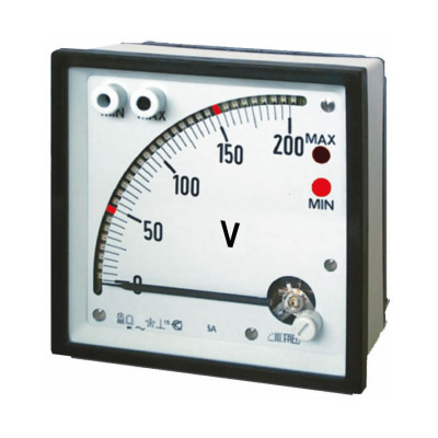 X96MVX250XSDH Вольтметр з реле 1MAX Vdc 0-250V, живл. 80÷260Vac/dc