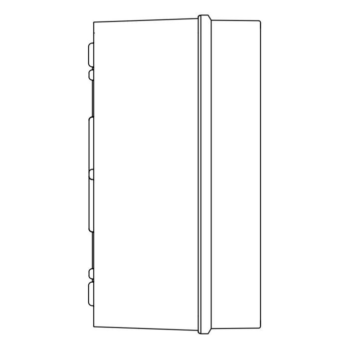 Клемна коробка IDE 243x333x132, IP65-IP67 - ELT322