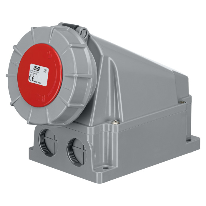 Розетка настінна IDE MUNDIAL 3P+E 63A 380–415V IP66-67