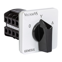 Кулачковий перемикач GC 40A схема 12 (0-Y-Δ)