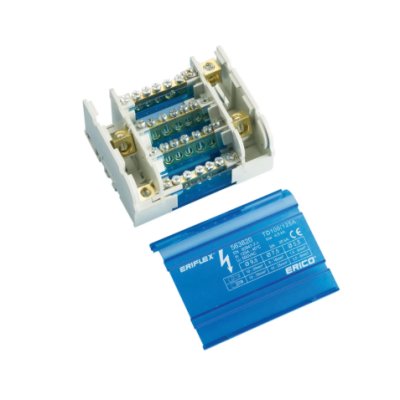 563830*Чотириполюсна колодка ТD 100/125AL 10 виходів