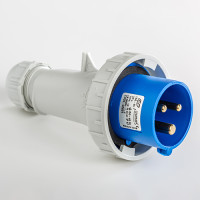 Вилка кабельна IDE MUNDIAL 2P+E 16 А 110 В IP66-67