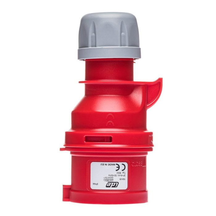 Реверсивний штепсель IDE MUNDIAL 3P+N+E 16 А 200/346–240/415 В IP44 - 08502