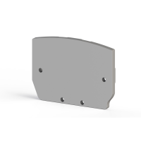 Торцева кришка Klemsan MYK сіра