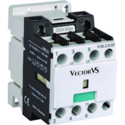 Контактор для конденсаторів Vector VS VSK 2.5 кВАр 230 В