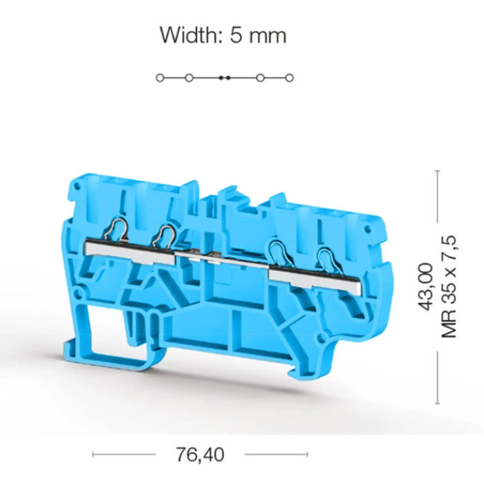 Клема Klemsan PYK Багатовивідна 2.5 мм - 0.0.0.3.07381