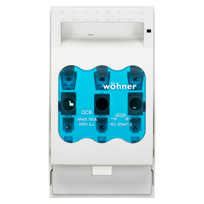 33200 Блок-рубильник Quadron 00 3p 160A, щитовий під болт