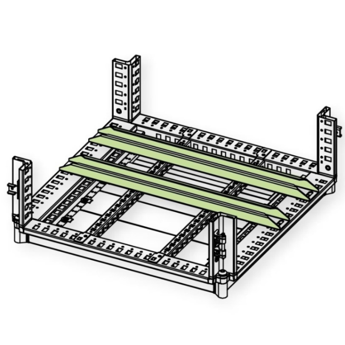 Шини посилені для важкого обладнання 1000мм (2шт./пак.) ETA WTST - WTST-001000