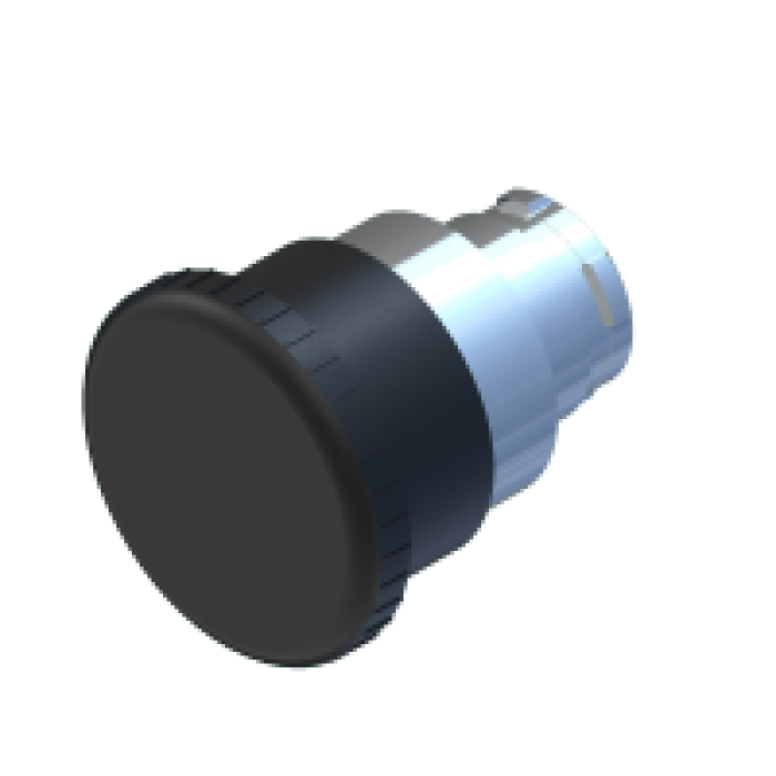 ECX 1134 Кнопка 40 мм, чорна