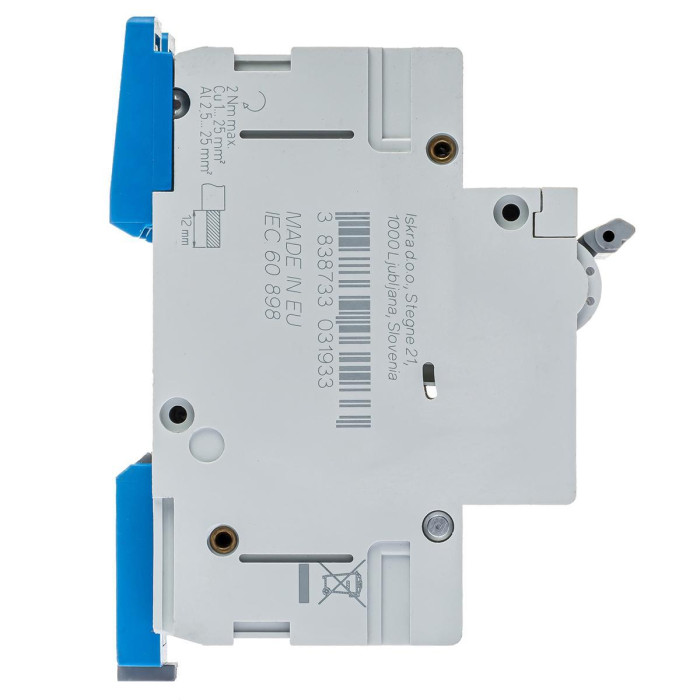 Модульний автоматичний вимикач ISKRA RI63 3P C16A 10кА - 786100104000