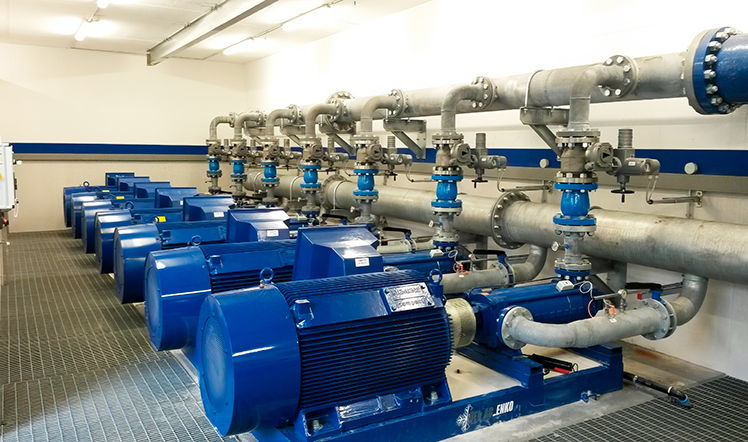 Система комплексного керування групою електронасосів